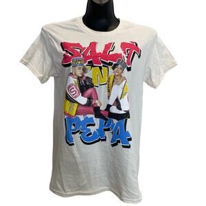 Salt N Pepe Off-White Graphic T-Shirt - Small